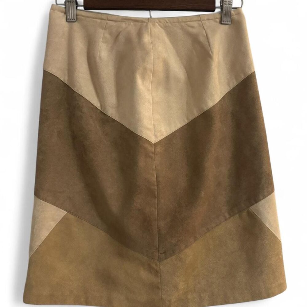 Liz-claiborne Women's Brown and Tan Skirt